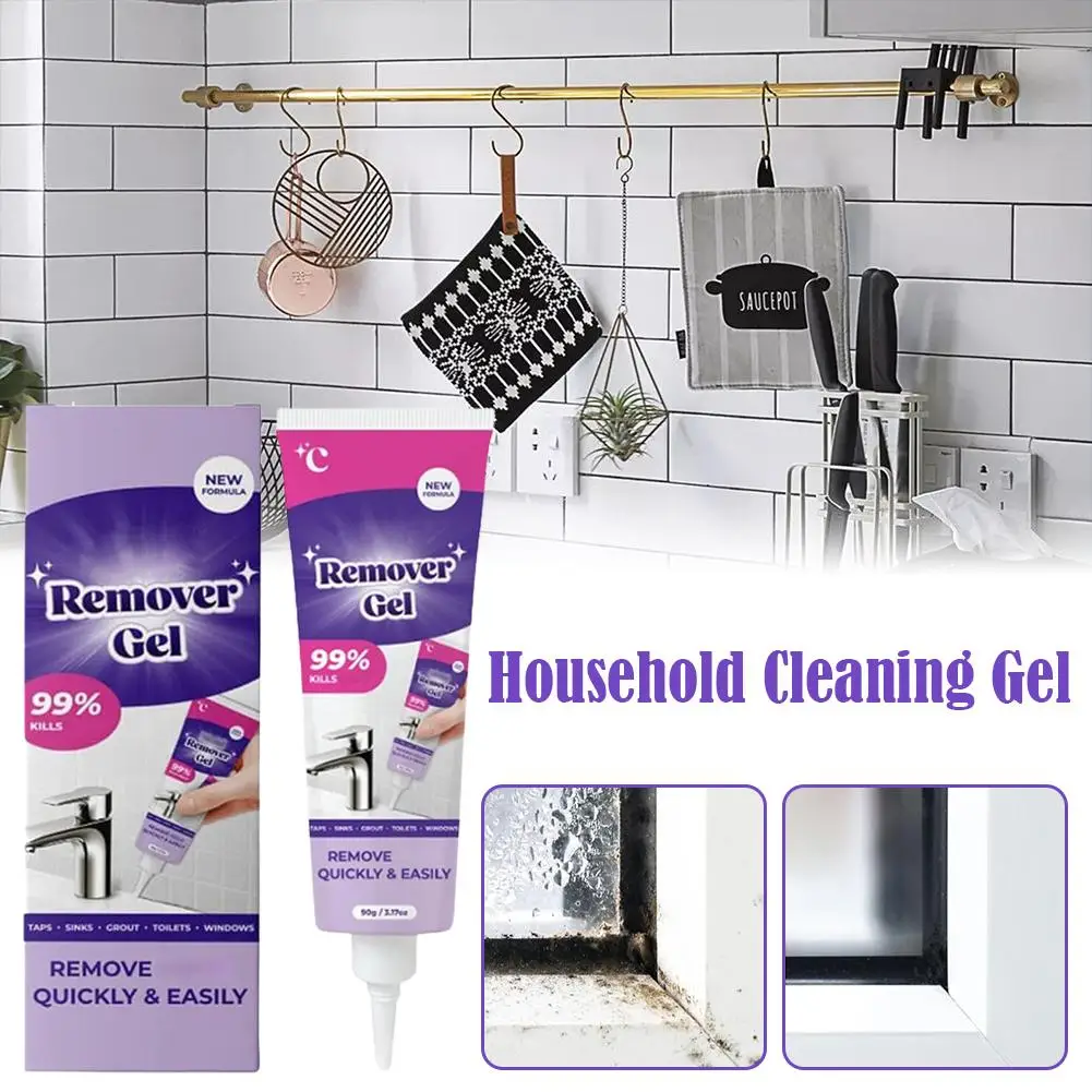 1/3 stücke Haushalt Schimmel Entferner Gel Fliesen Reiniger Wand Küche Chemische Werkzeug Fliesen Schimmel Reinigung Entferner Reiniger Mehltau T6E4