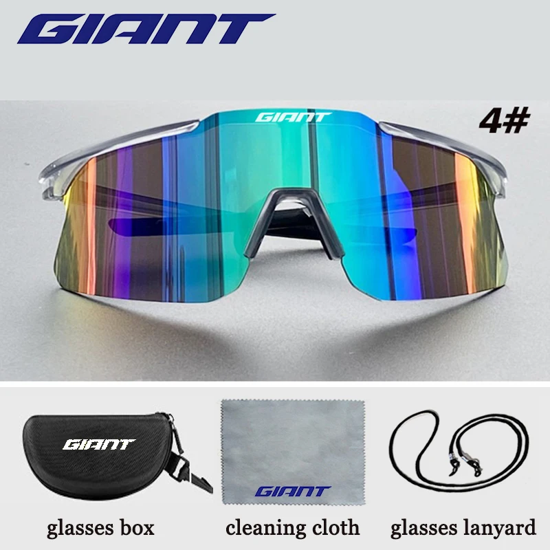Riesige Fahrradsonnenbrille MTB Rennrad Männer und Frauen Outdoor-Gläser mit Etui Skibrille Image
