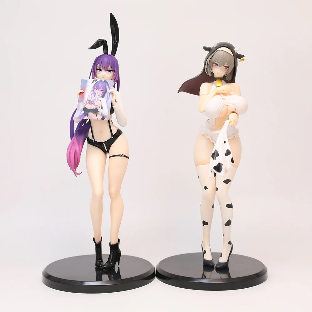 Popolare Statuetta Anime in PVC - Suora in Costume da Mucca Modello Decorativo in Scatola Scala 1/6 Giappone