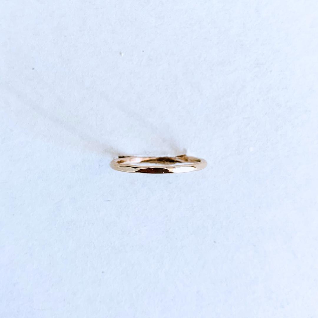 Anello martellato, anello in oro martellato, anello in oro semplice, anello riempito d'oro, anello in argento sterling, anello in argento martellato,