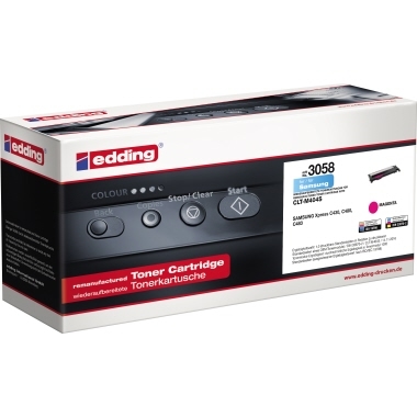 edding Toner 18-3058 wie Samsung CLT-M404S magenta Image