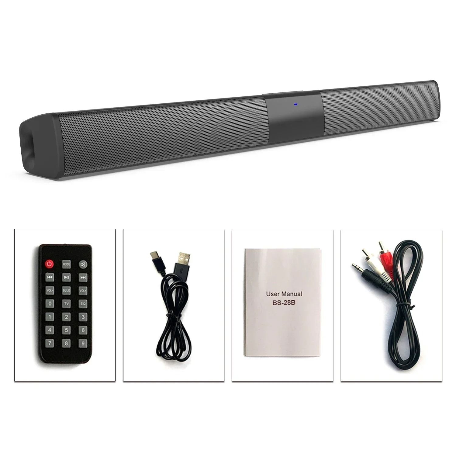 Ultra Slim Bluetooth 5.3 Home Theater Soundbar Ultra Slim Bluetooth 5.3 Home Theater Soundbar