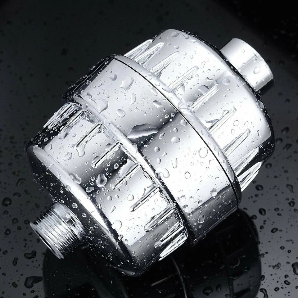 Shower Head Water Filter With Hard Water Softener Purifies Chlorine, Sediments, And Improves Skin & Hair Shower Head Water Filter With Hard Water Softener Purifies Chlorine, Sediments, And Improves Skin & Hair