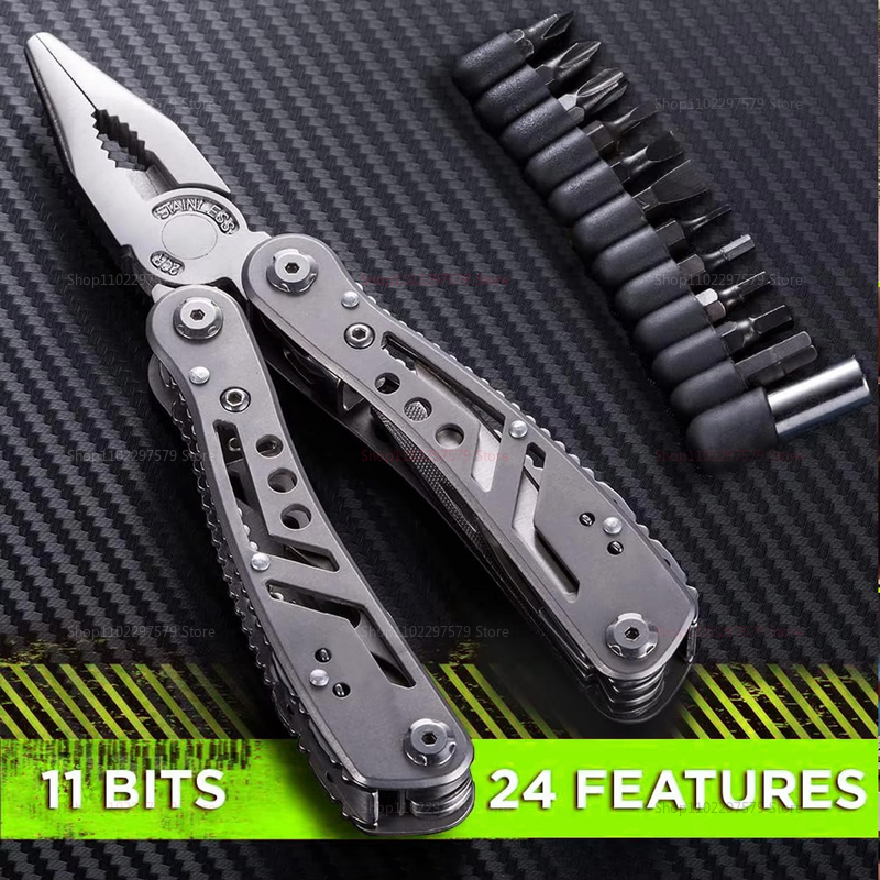 Multi Tool Pocket Knife Pliers Compact Survival Tool For Camping, Hiking & Emergency Situations Folding Outdoor Tool Multi Tool Pocket Knife Pliers Compact Survival Tool For Camping, Hiking & Emergency Situations Folding Outdoor Tool