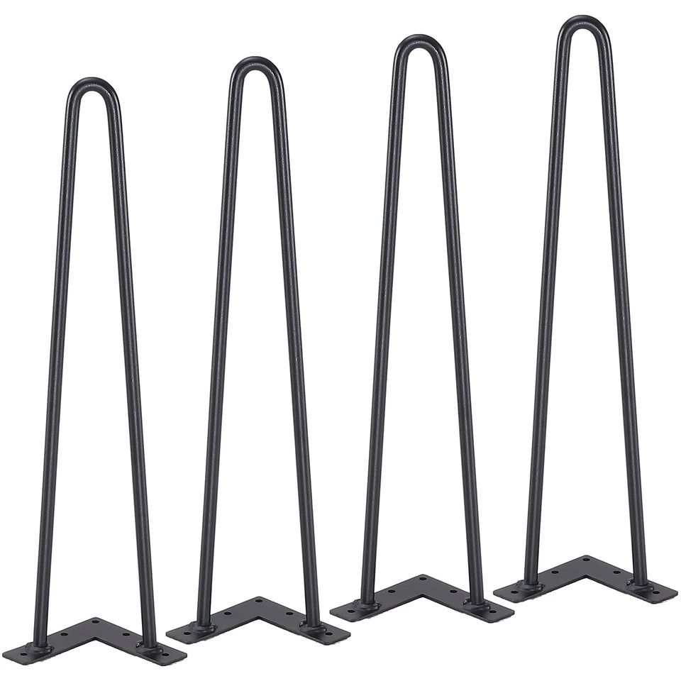 Hairpin Furniture Legs Solid Metal Modern Dining Table Legs Hairpin Furniture Legs Solid Metal Modern Dining Table Legs