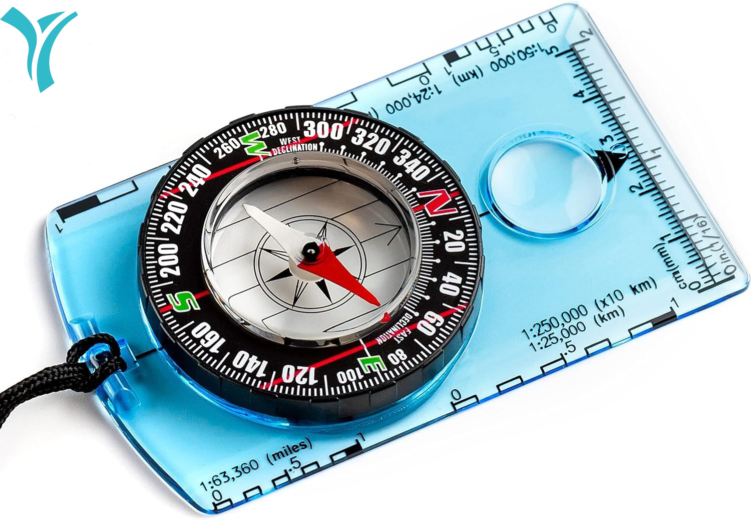 Orienteering Compass For Hiking & Backpacking | Advanced Scout Navigation For Map Reading & Survival green