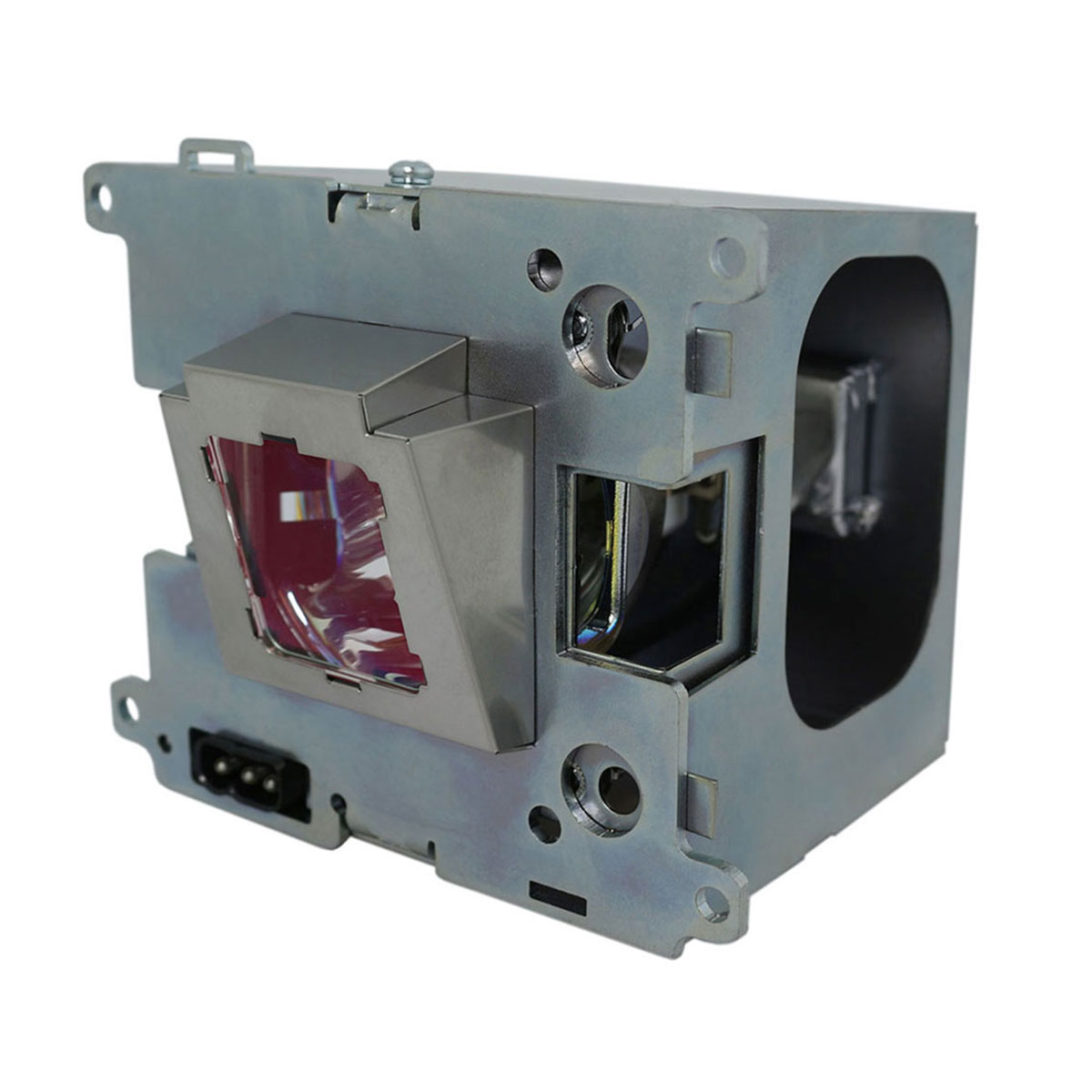 Jaspertronics™ Original Lamp & Housing for the Digital Projection TITAN 1080p 660 3D Projector - 1 Year Warranty