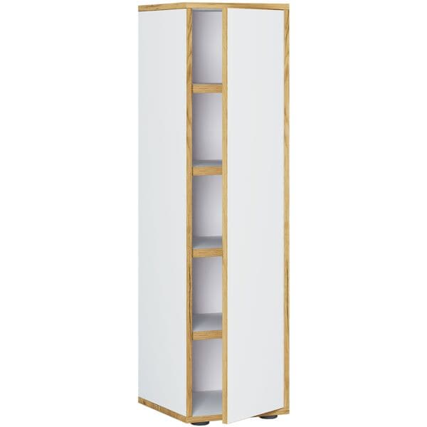 VCM Morgenthaler Schuhschrank »Salia« für 5 Paar Schuhe weiß, 30x110x33 cm