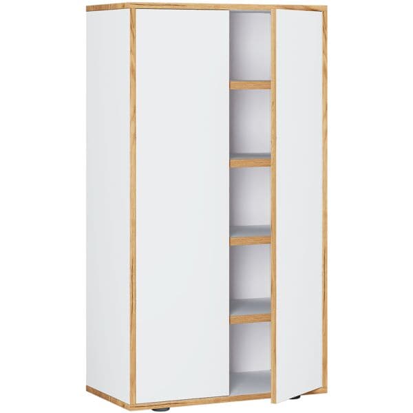 VCM Morgenthaler Schuhschrank »Salia« für 10 Paar Schuhe weiß, 60x110x33 cm