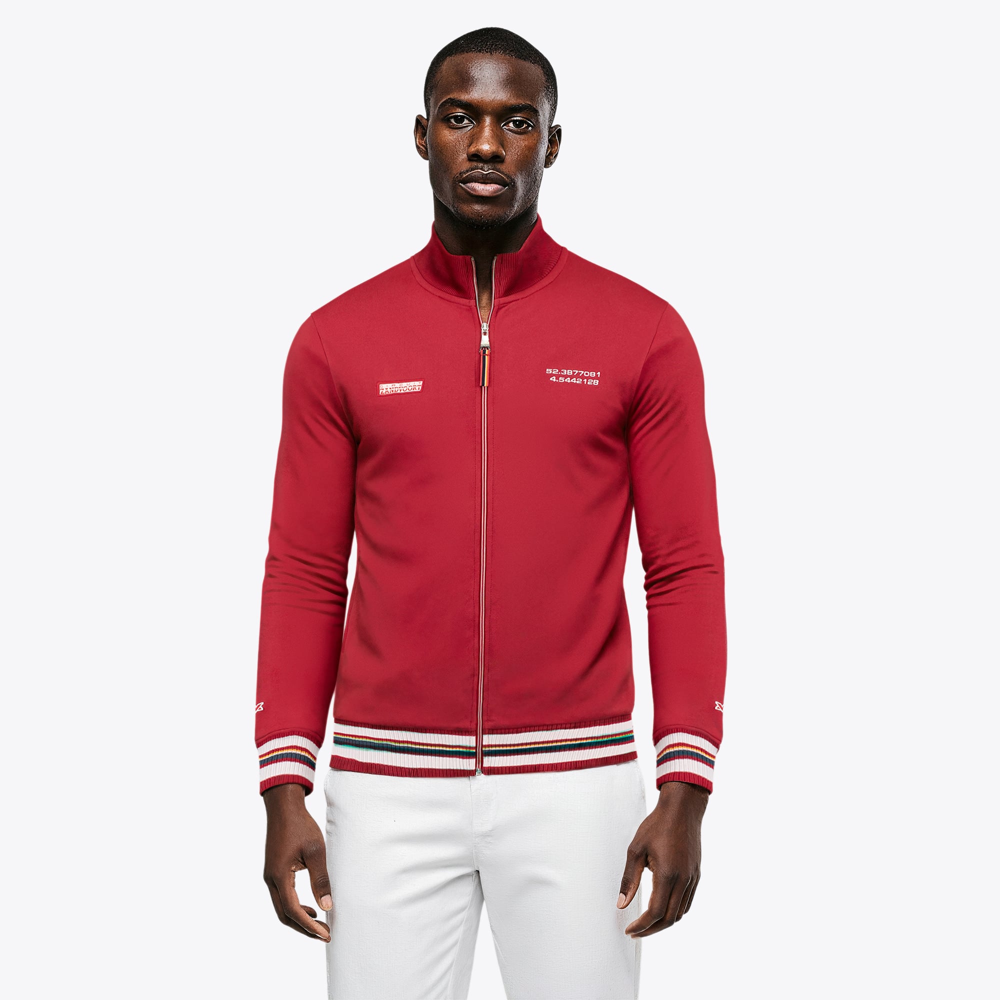 Veste MV Official x Zandvoort - Rouge - Homme Taille: 3XL