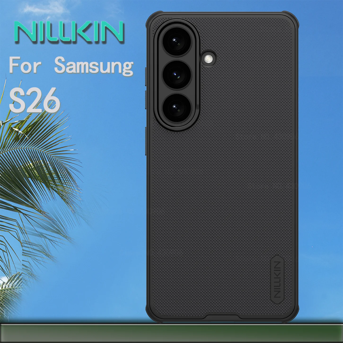 Per Samsung Galaxy S26 Custodia NILLKIN Custodia aderente per Samsung Galaxy S26 Custodia protettiva super satinata di alta qualità Cover per PC opaca