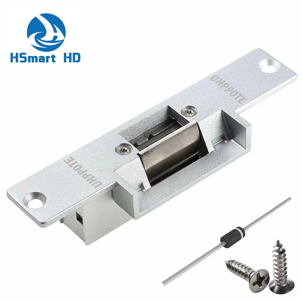 12V Edelstahl Türöffner Sperre NC modus Tür Access Control System Fail Secure Image