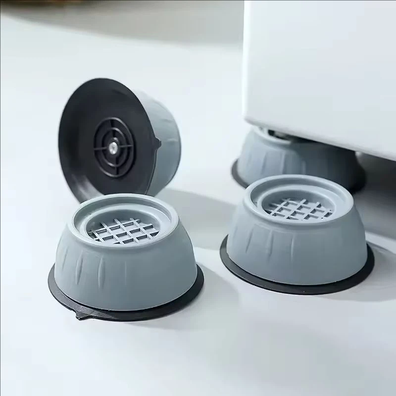 4 Pack of Shockproof Washing Machine Pads - Anti-slip, shock-absorbing and noise-reducing pads for washing machine and dryer sup