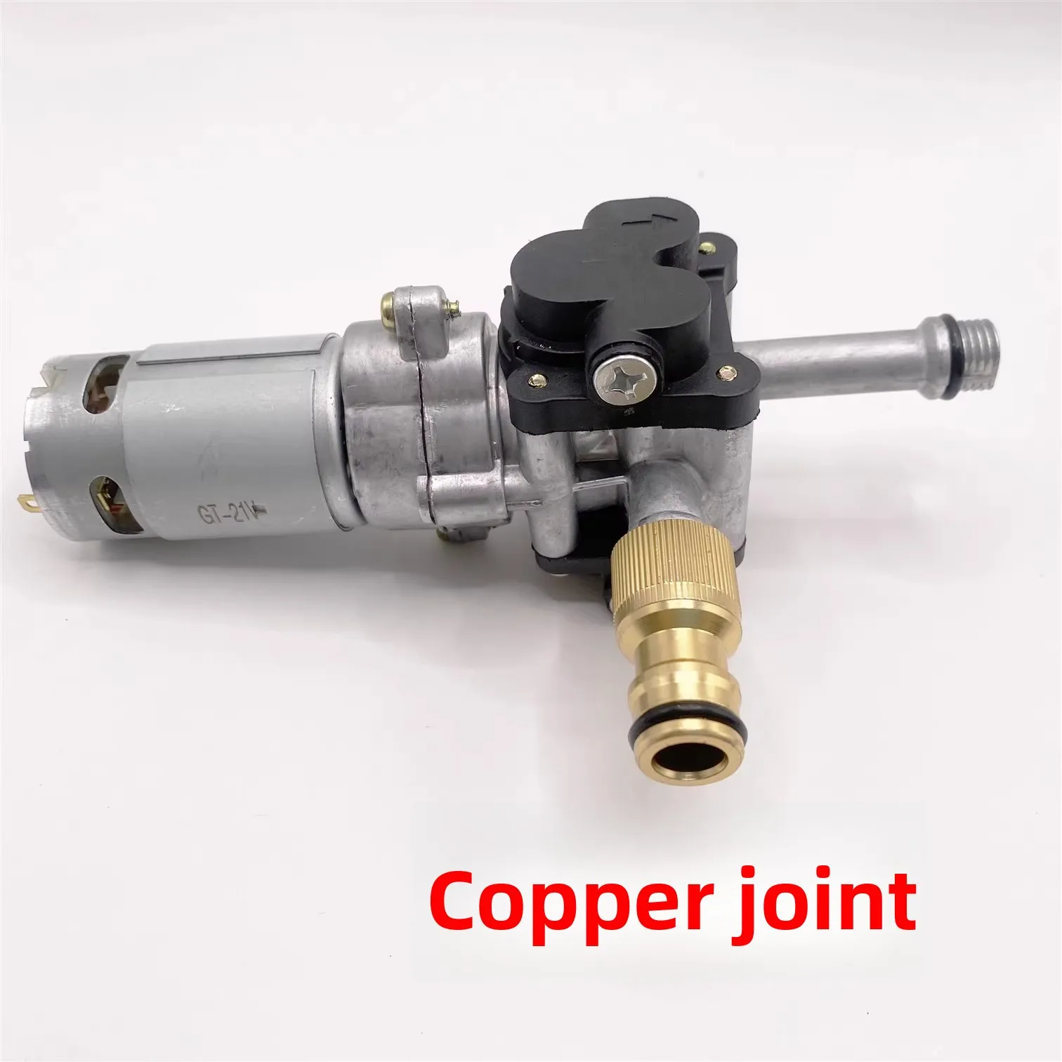 21V Hochdruckreiniger Zink-legierung Pumpe Kopf Kolben Tragbare Lithium Power Reiniger Zubehör Auto Waschmaschine Pumpe Host