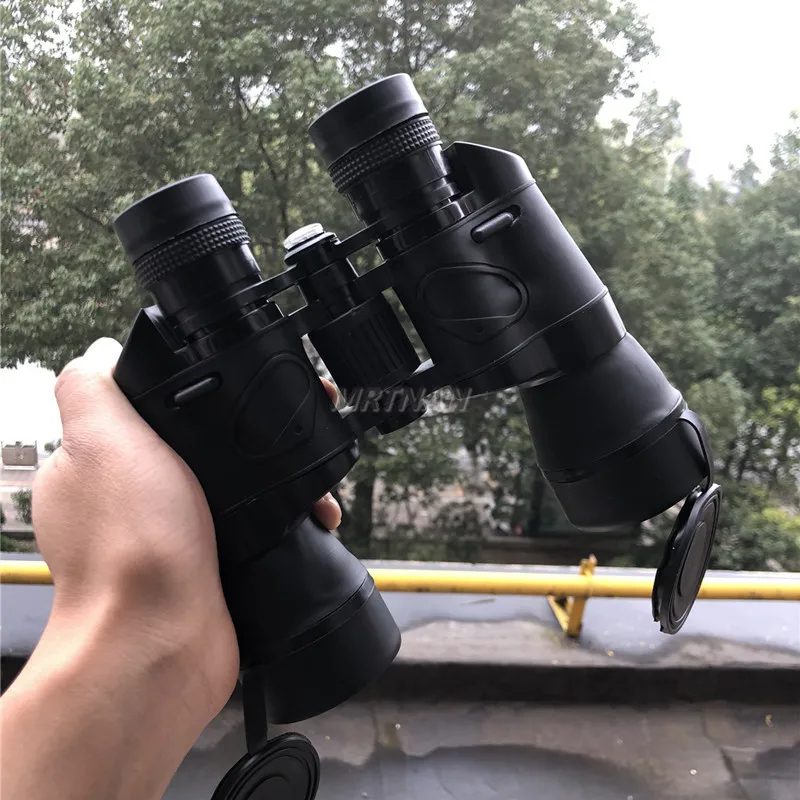 Hochwertiges 10 x 50 Fernglas, wasserdichtes Fernglas mit leistungsstarker Lebensdauer, professionelles Outdoor-Reise- und Wanderfernglas 2021 Image