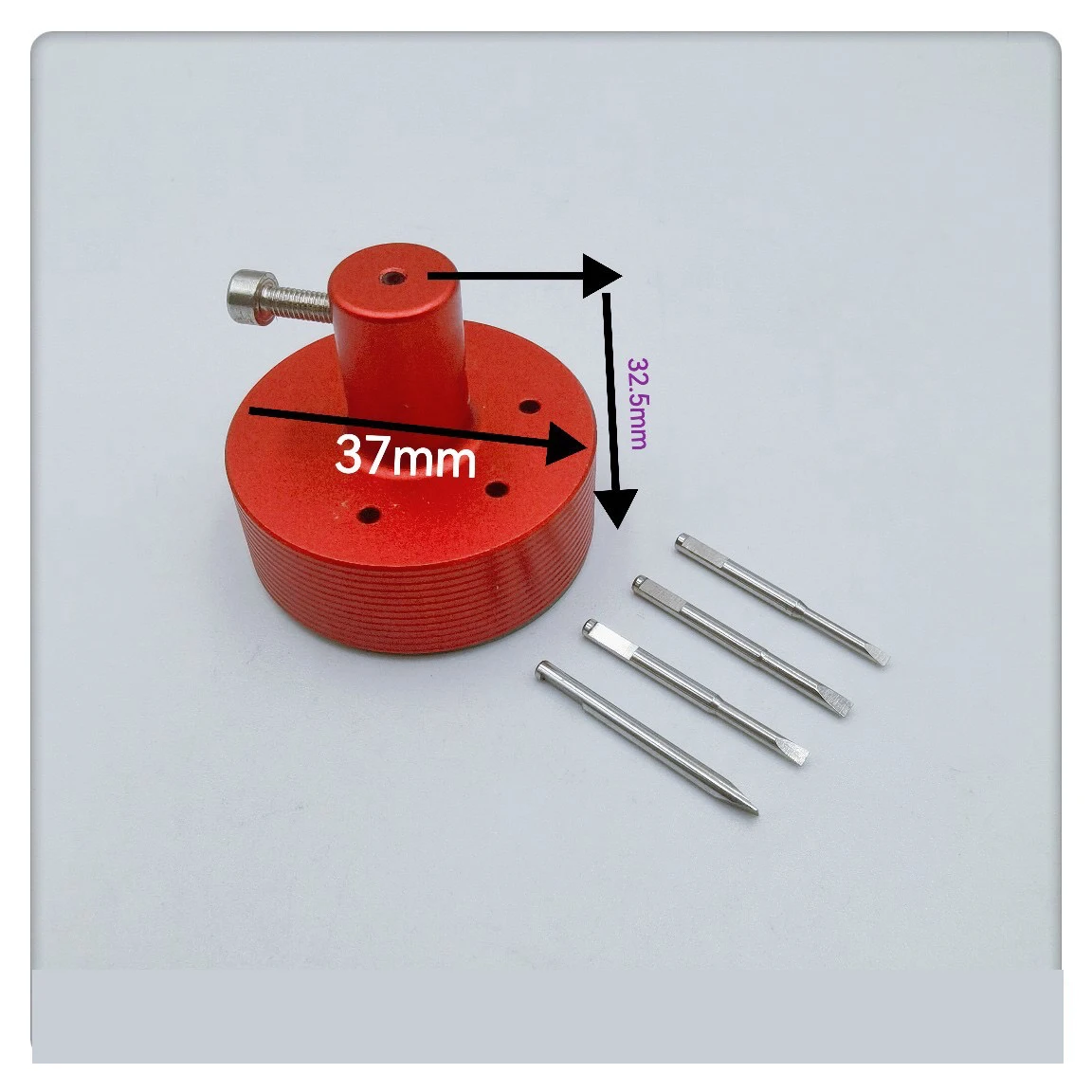 Outil de retrait de vis de Bracelet de montre, dissolvant de vis pour horloger, outil de retrait de vis, outil de réparation, outil de réparation de remplacement, piscine