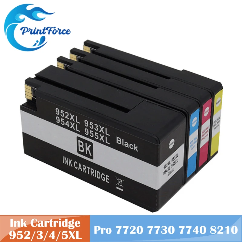952XL 953XL 954XL 955XL Tintenpatrone Für HP Officejet Pro 7720 7730 7740 8210 8216 8218 8710 8702 8715 8718 8720 8730 8740 Image