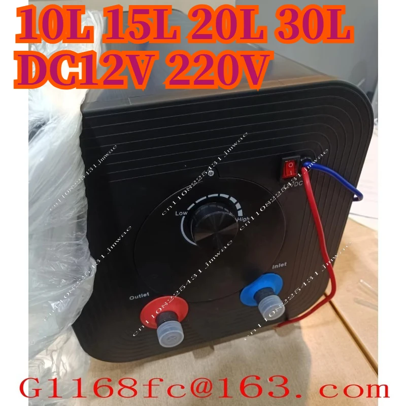 Neuer 10 15 20 30 Liter Wassertank Elektrischer DC 12 V 220V Widerstandsheizung 12V AC/DC RV Elektrischer Wassererhitzer Image