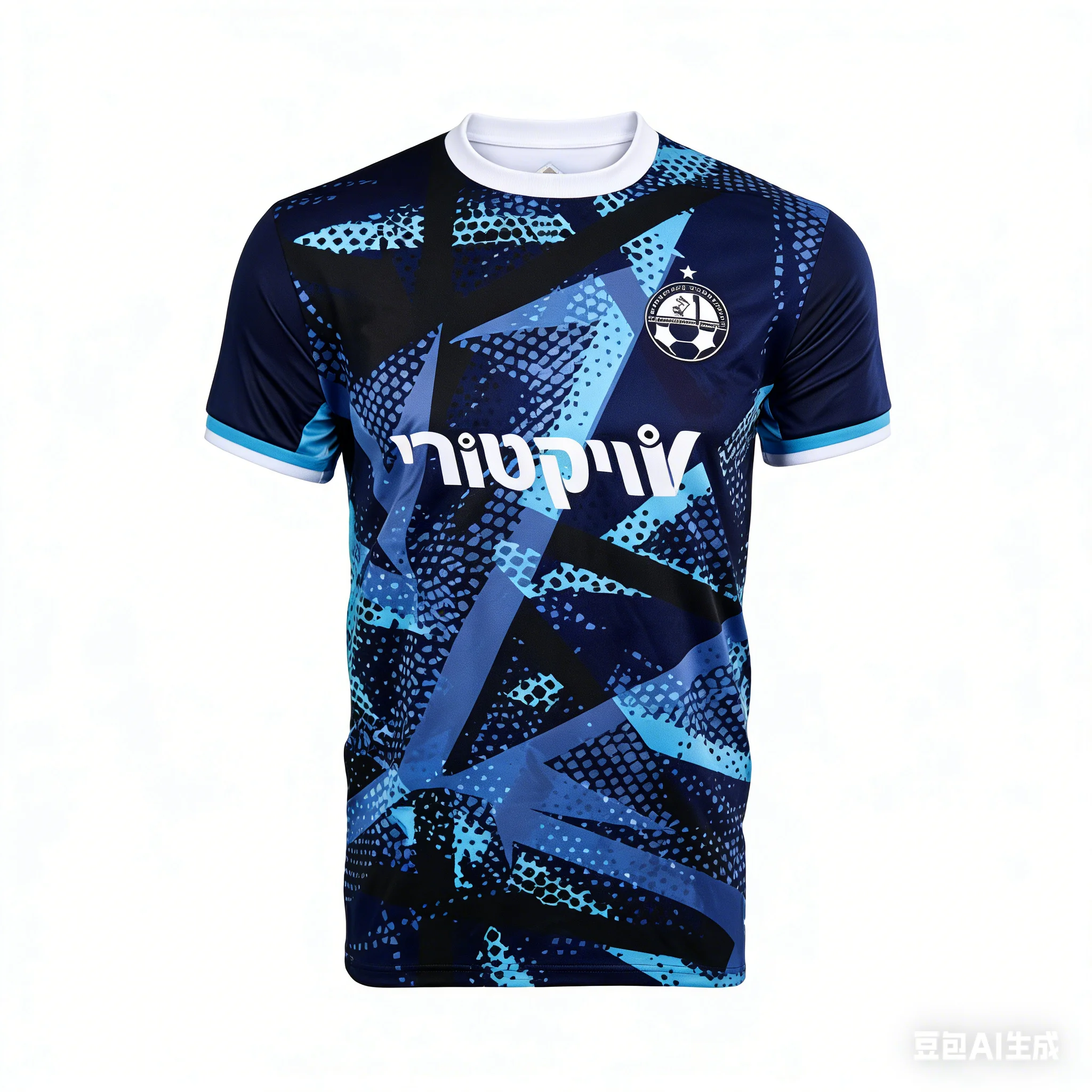 Neue Fan-Edition Fußball-Trainingstrikots: Atmungsaktives, Schnelltrocknendes Stoff mit Kühleffekt für Sport, Eltern-Kind-Partnerlook und Outdoor-Freizeitkleidung Image