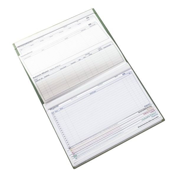 BOI Patienten-Dokumentationsmappe »professional-line« grün