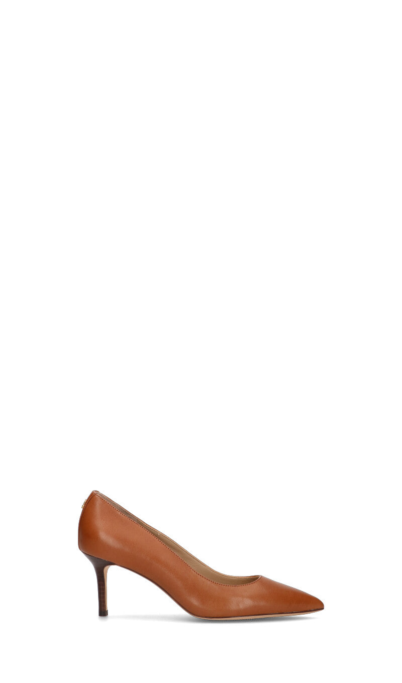 RALPH LAUREN DÃ©colletÃ© donna marrone in pelle