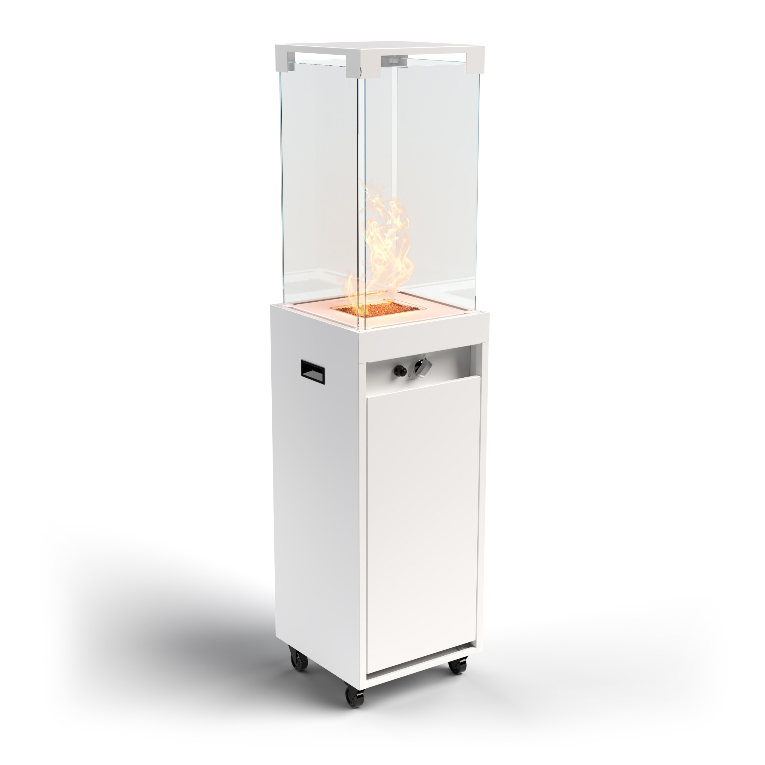 Planika Faro: ohne Tisch - mit Schutzhülle - Weiß