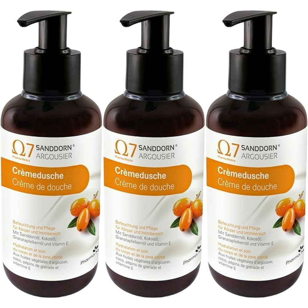 Sanddorn Argousier Cremedusche Disp 200 ml x3 3x200 Creme