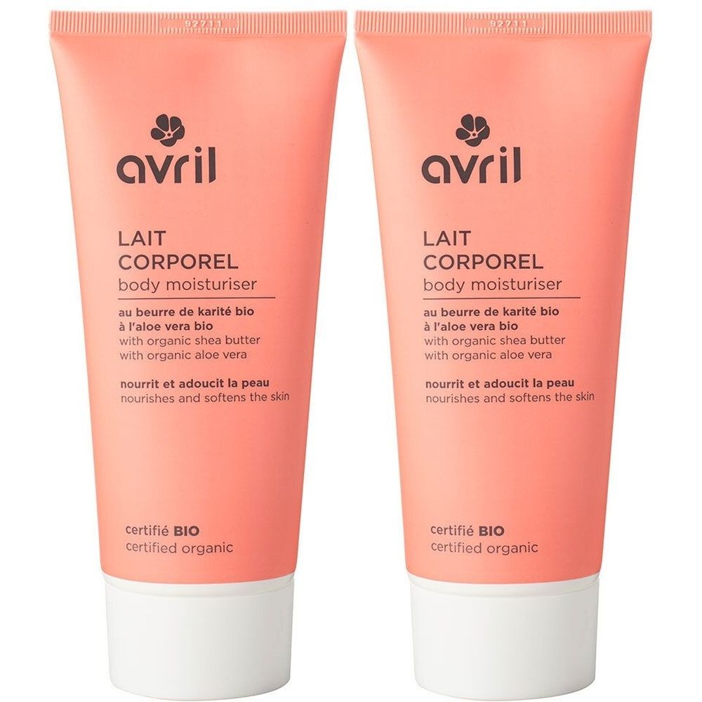 Avril Lait Corporel 200Ml x2 2x200 ml Milch