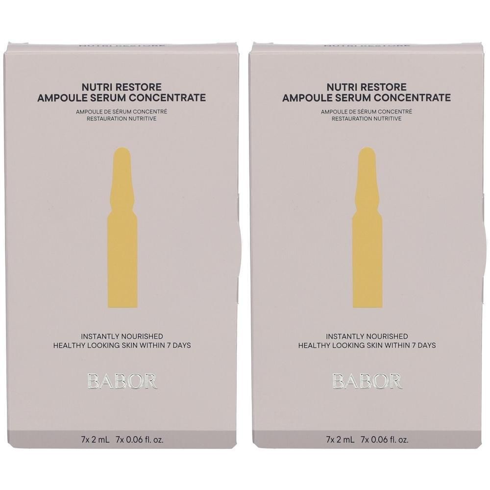 Babor Nutri Restore Ampoule 7x2ml x2 2x7x2 ml Ampullen