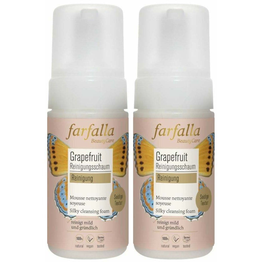 Farfalla Reinigungsschaum Grapefruit 120 ml x2 2x120 Schaum