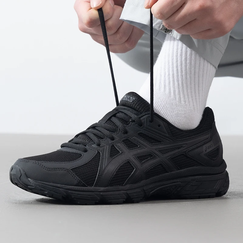 Asics Herrenschuhe Jog 100t (4E) Laufschuhe Lässige, bequeme Sportschuhe 1021A463-001