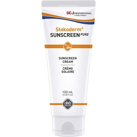SC JOHNSON SUN100ML Stokoderm Pure Sunscreen Cream, SPF 30, 3.38 oz