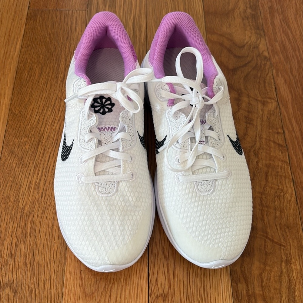 Nike Shoes | Brand New Nike Women's Nike Flex Experience Run 11 Next Nature Running Shoes 8.5 | Color: Black/Purple | Size: 8.5