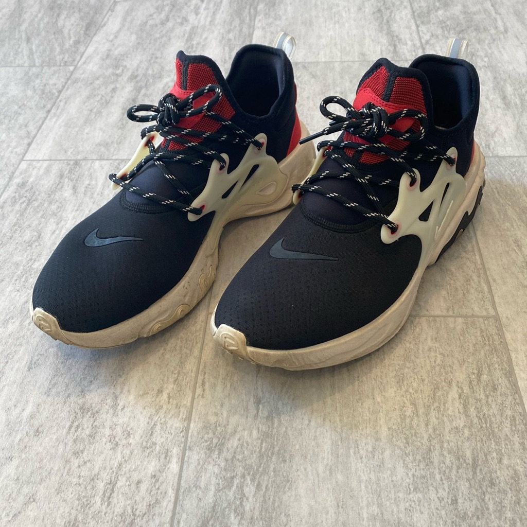 Nike Shoes | Men’s Nike React Presto Athletic Shoes | Color: Blue/Red | Size: 13