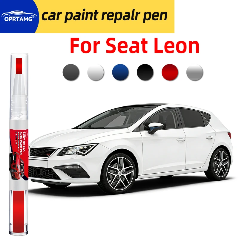 Stylo de réparation de peinture automobile pour Seat Leon 1999-2025, stylo de peinture automobile, réparation des rayures de voiture, accessoires automobiles, gadgets automobiles