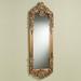 Gadsden Floral Wall Mirror Dark Gold Large, Large, Dark Gold