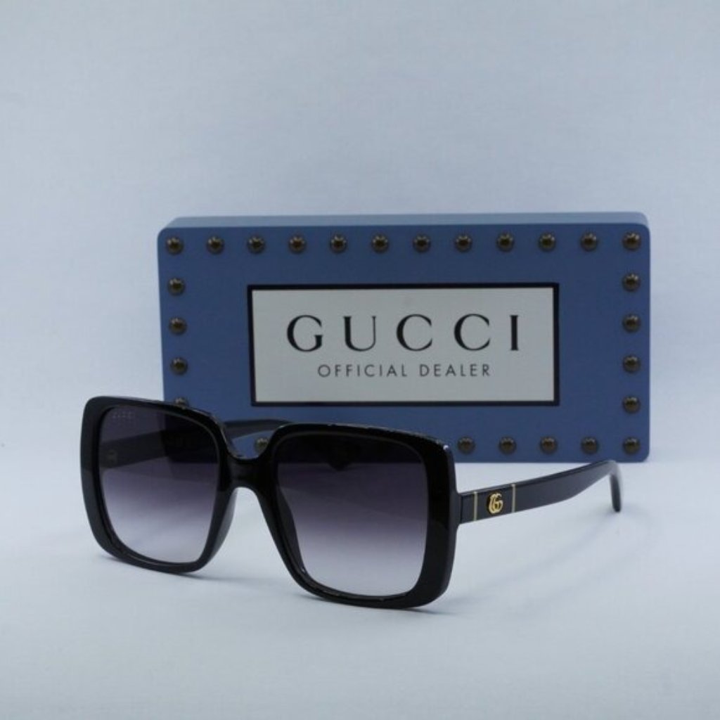 Gucci Accessories | Gucci Gg0632s 001 Square Sunglasses - Black | Color: Black/Gray | Size: 56 - 20 - 145