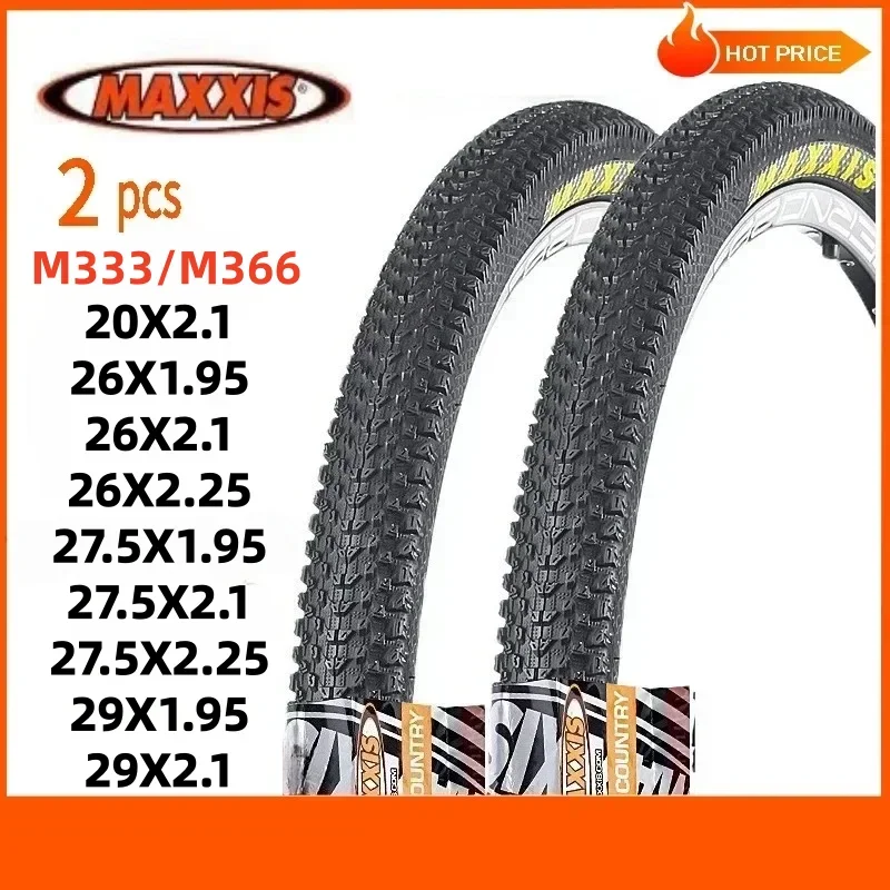 2 Stück MAXXIS MTB Mountainbike-Reifen Drahtreifen 26x1,95 26x2,1 27,5x1,75 27,5x1,95 26x2,1 27,5x2,1 29x2,1 Verschiedene Größen