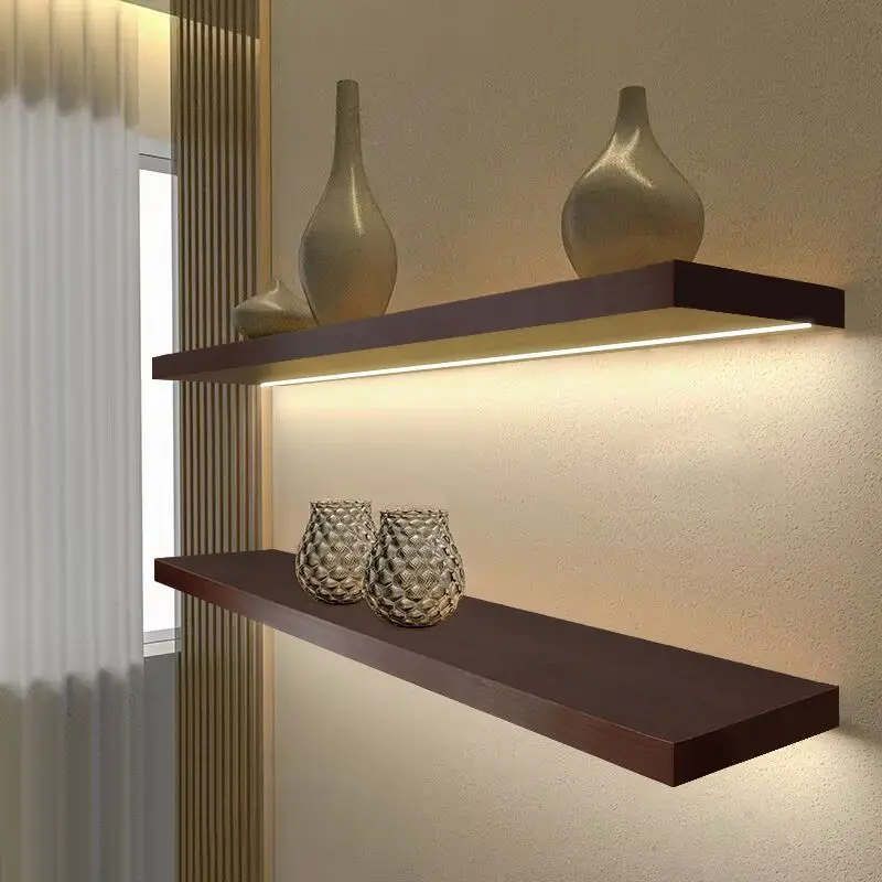 Ein-Wort-Platine mit Laminat-Aufhängung und Präsentationsständer, leuchtendes Guangai-Wandregal, lange Schichtplatte Image