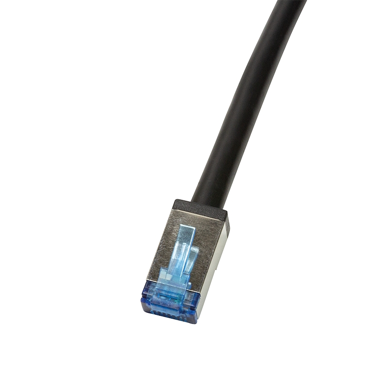 LogiLink Professional Outdoor Patchkabel Cat.6A, S/FTP, PVC+PE, schwarz, 30m 1 Stück Image