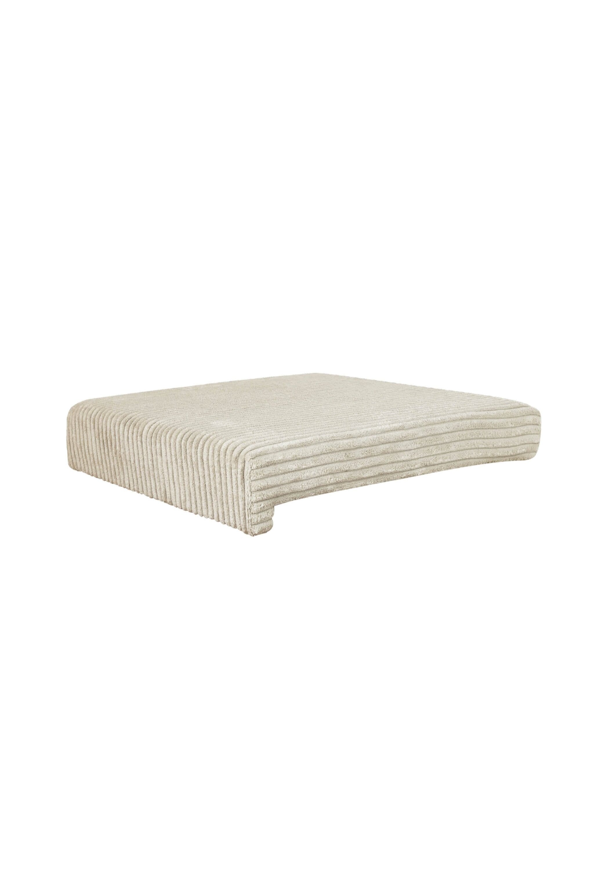 Bankauflage LYCCE "Bankauflage Bankauflage Klemmkissen 1 Leiste 1er Pack", beige, B:40cm H:8cm T:38cm, Obermaterial: 90% Polyester PES. 10% Nylon NY., Polsterauflagen, Bankauflage, 3 Image
