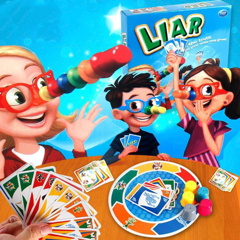 1Set Naso Lungo Guess Who Meno Punizione gioco di società giocattoli Classe Genitore-figlio Gioco Da Tavolo Interattivo Giocattoli Per Bambini Puzzle Gioco Divertimento