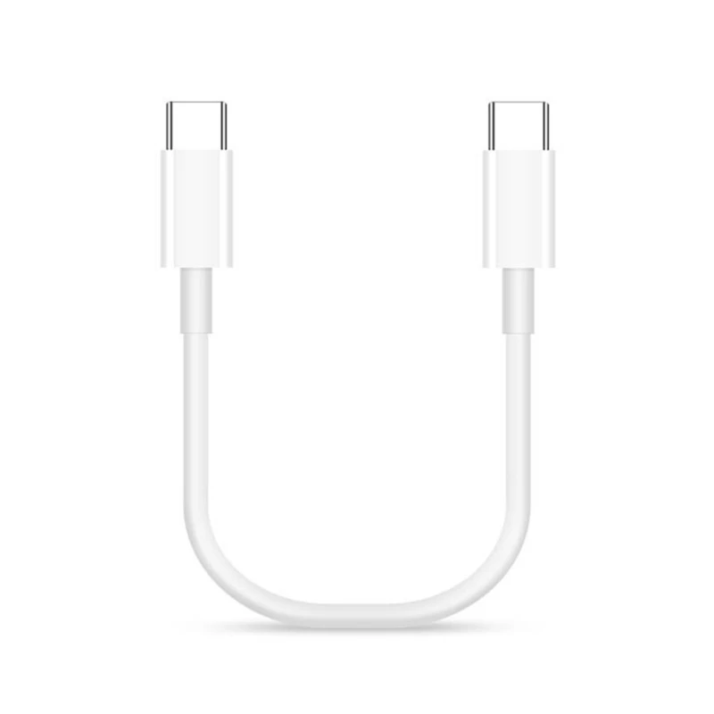 60 20 kurzes Typ-C-Kabel USB C auf schnelle Datenleitung Typ C zum Aufladen von Mobiltelefonen und Tablets Image