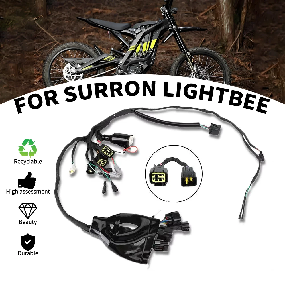 Kabelbaum für Surron Lightbee SUR-RON S/X X160 X260 Elektro-Dirt-Pit-Bike – Fehlererkennung Motorrad-Kabelsatz Teile Image