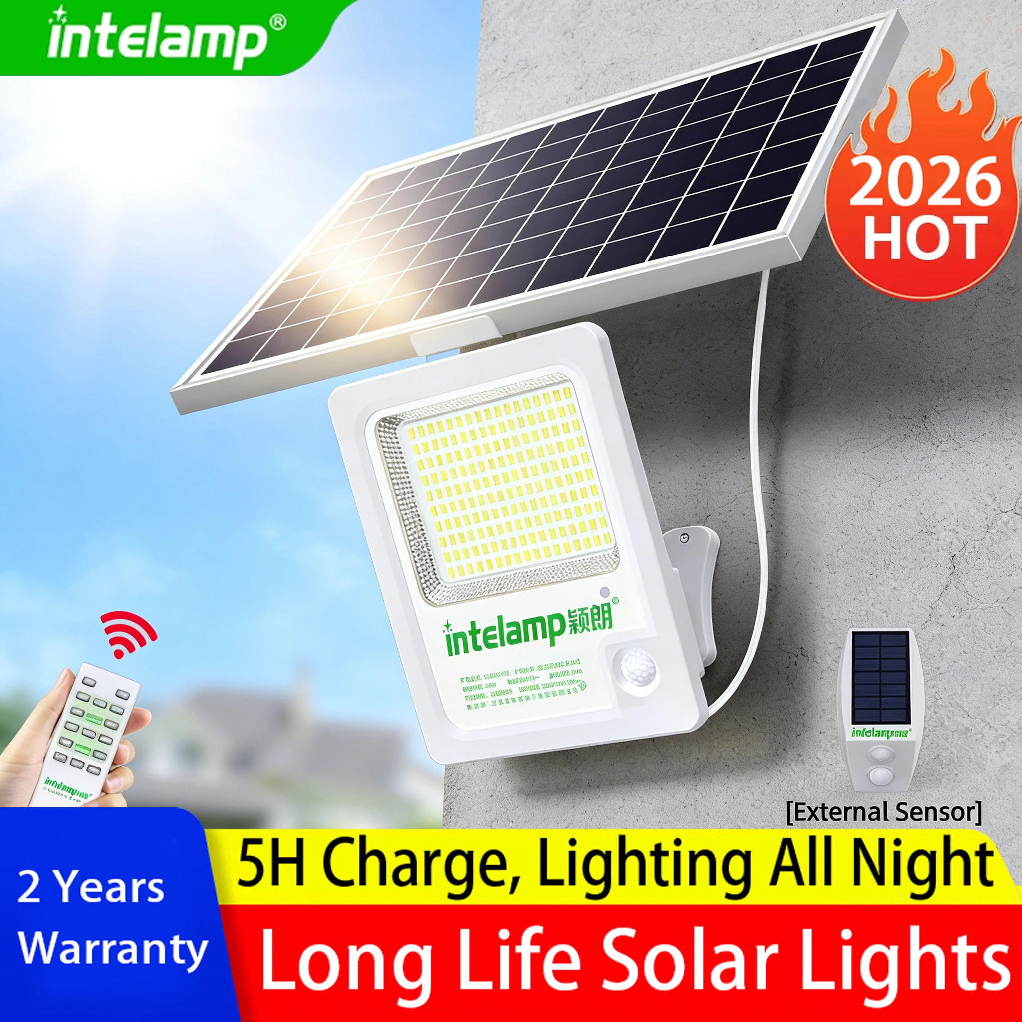 3000LM Solarleuchte für den Außenbereich, Solarlampe, Sonnenlicht, Bewegungsmelder, Fernbedienung, wasserdicht, für Garten, Straße, Wand, Hof solarleuchte außenbereich solarlampe für außen solarlampe