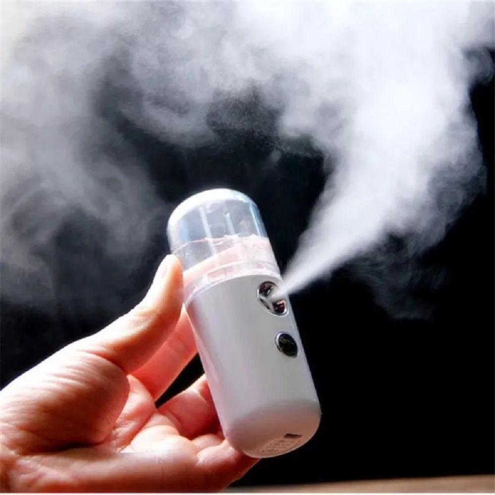 USB Nebel Gesichts Sprayer Luftbefeuchter Wiederaufladbare Vernebler Gesicht Steamer Feuchtigkeitsspendende Schönheit Instrumente Gesicht Hautpflege Werkzeuge Image