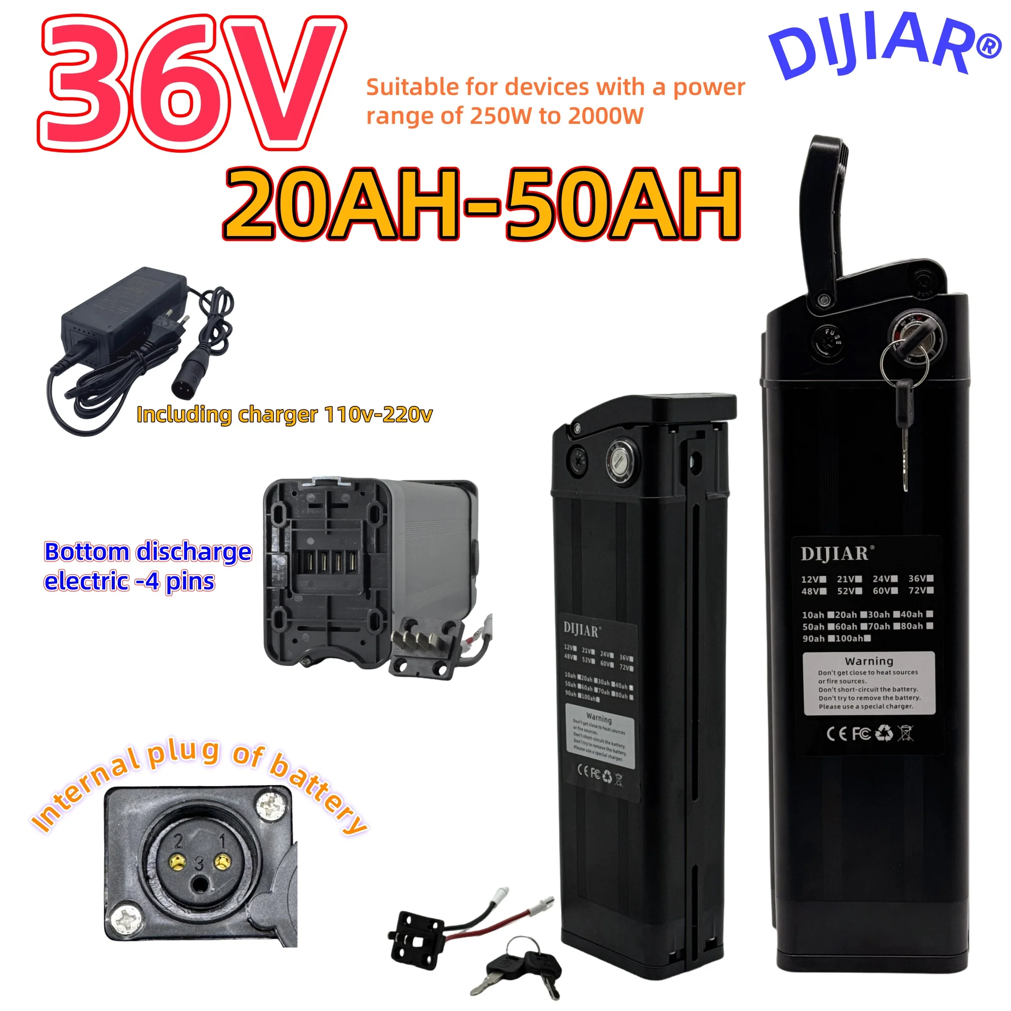 silverfish 36v 20ah
