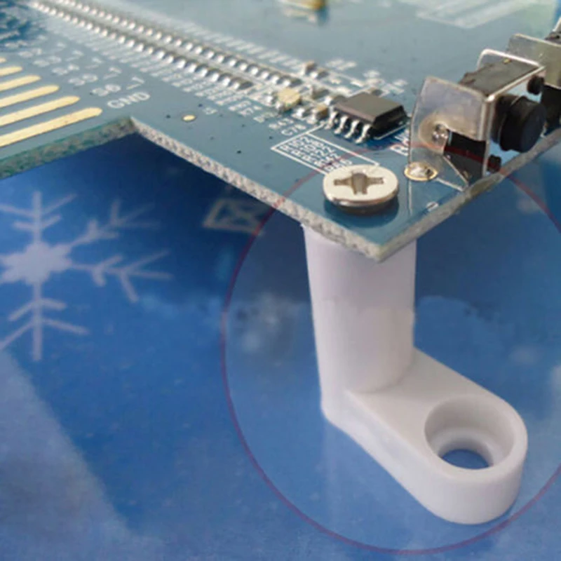 Top Qualität 40 Teile/satz L Typ PCB Montage Füße mit Schraube Kompatibel für Arcade JAMMA MAME Spiel Bord Image