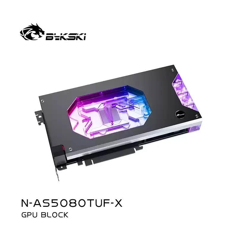 Bykski GPU Vollabdeckender Wasserkühlblock für ASUS RTX 5070 5080 5090 Image