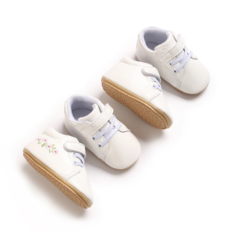Neue Babyschuhe mit weicher Sohle, Outdoor-Blumensportschuhe, Lauflernschuhe für Neugeborene Image